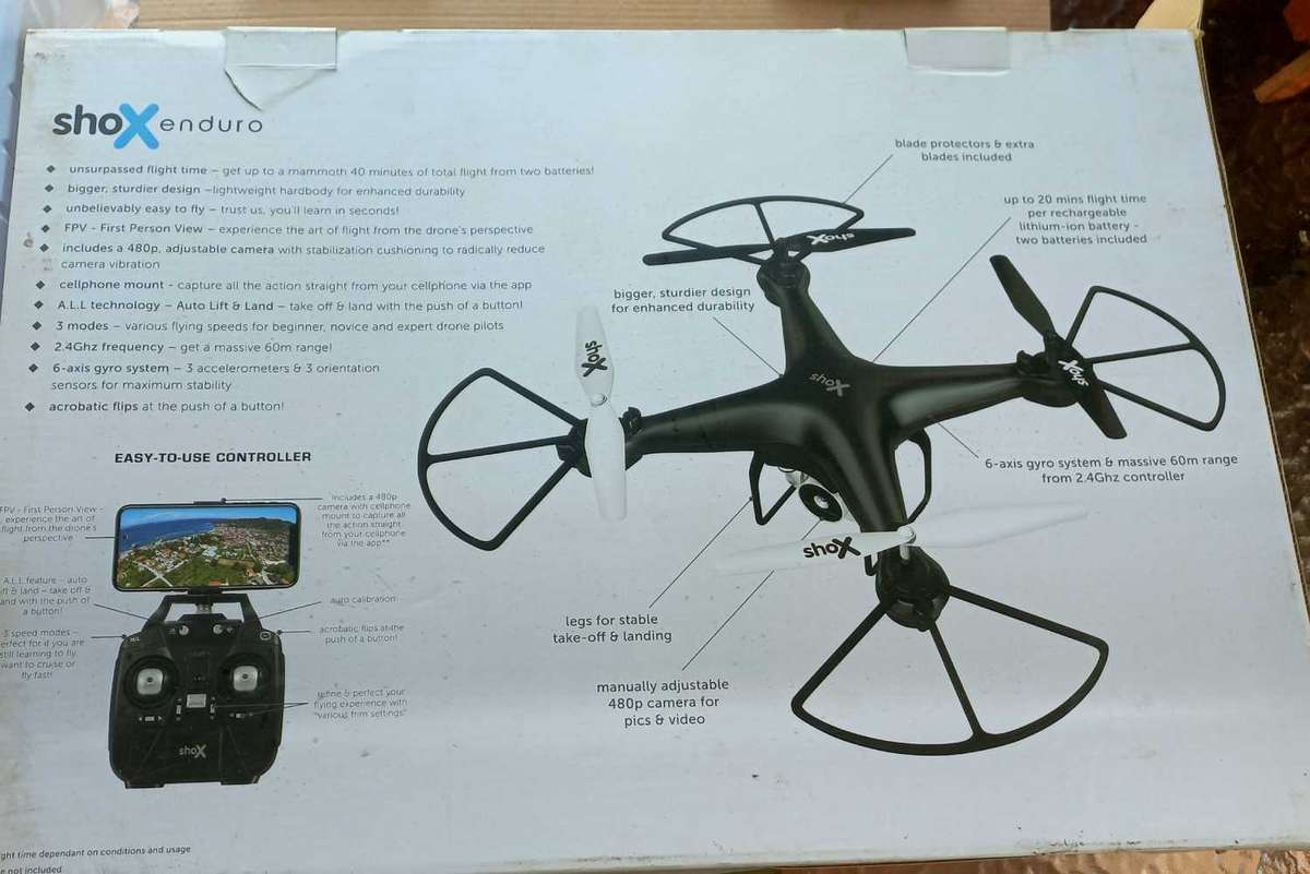 Shox Enduro Drone with camera