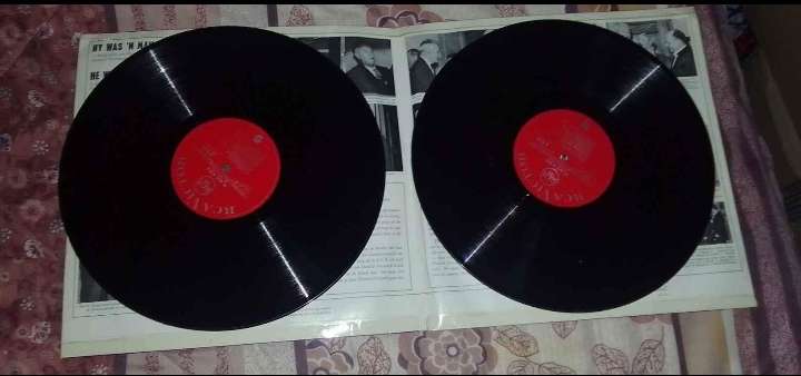 H. F VERWOERD - LP - HY WAS N MAN - GEDENK DUBBEL ALBUM