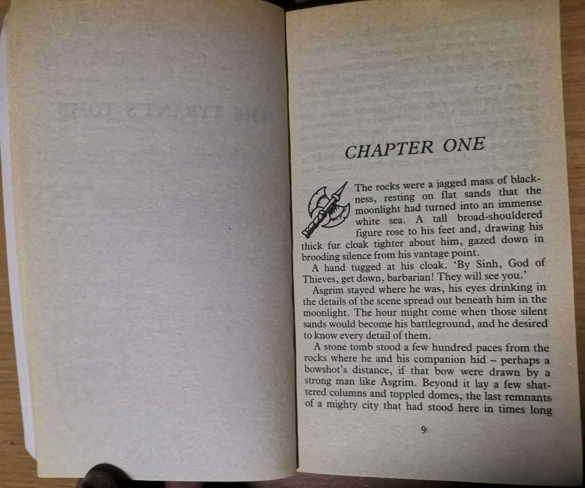 Vintage 1993 Hero Quest The Tyrants Tomb By Dave Morris Paperback Book