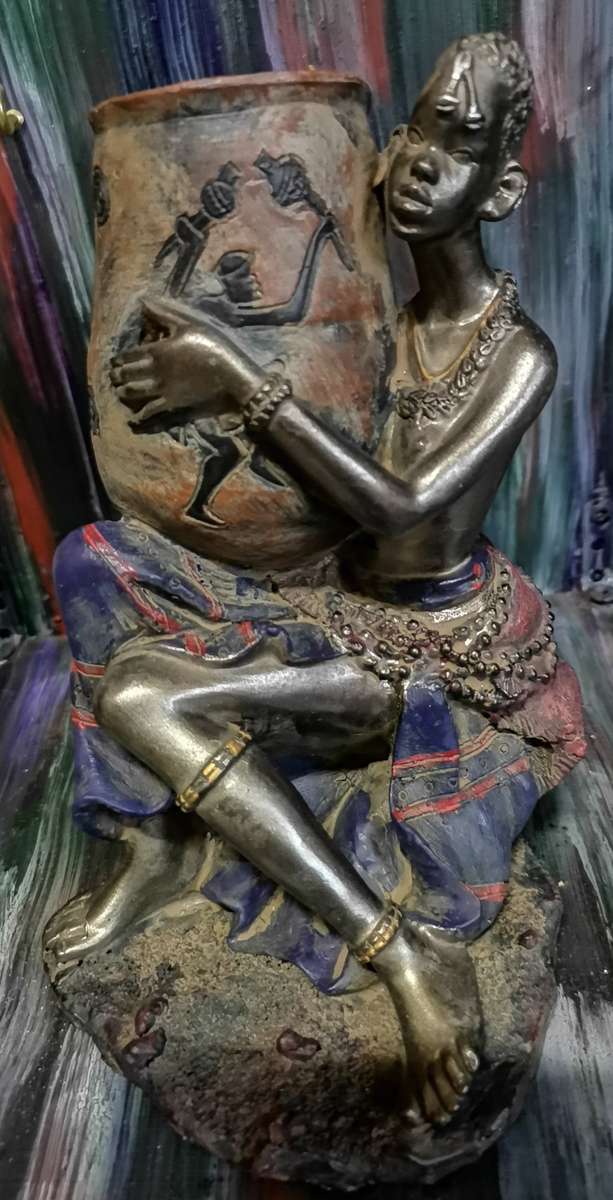 Beautiful African Art Statue