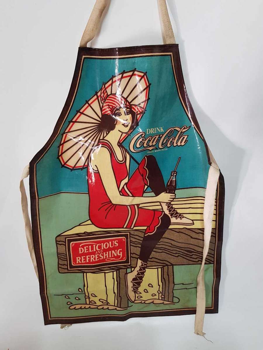 Coca Cola vintage PVC appron