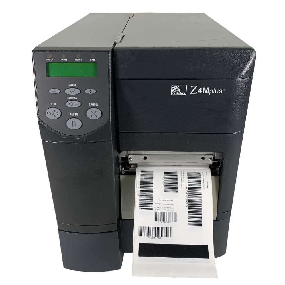 Zebra Z4m plus sticker, label, barcode, branding printer.