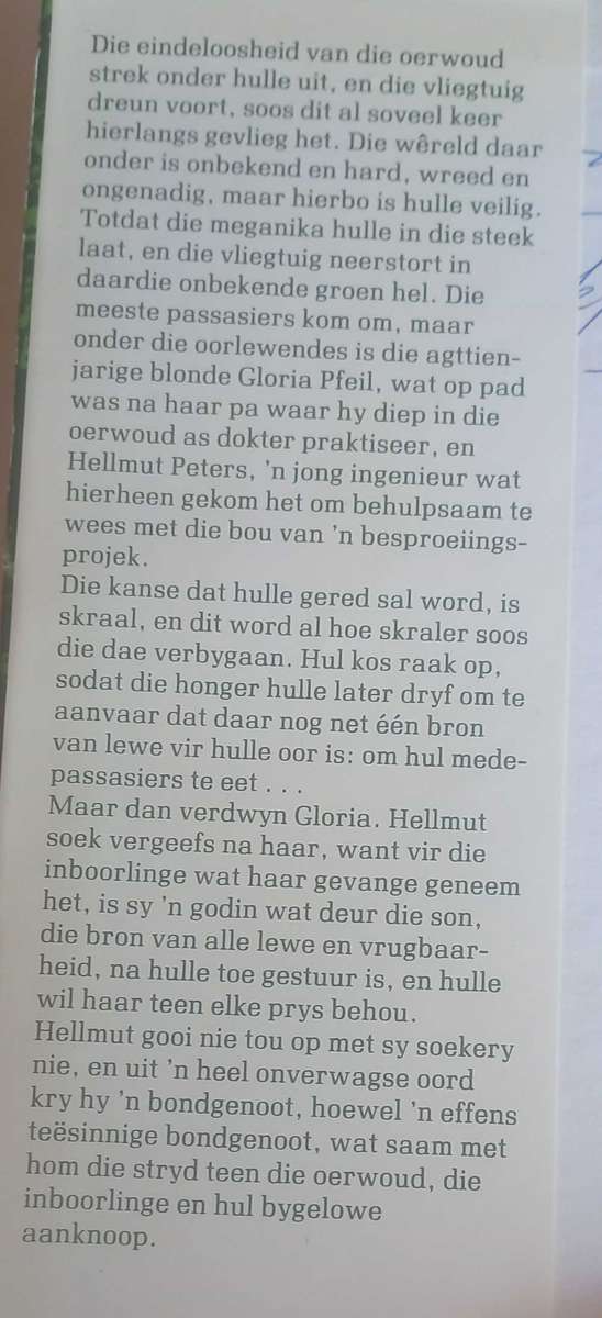 Die songodin huil nie deur Konsalik