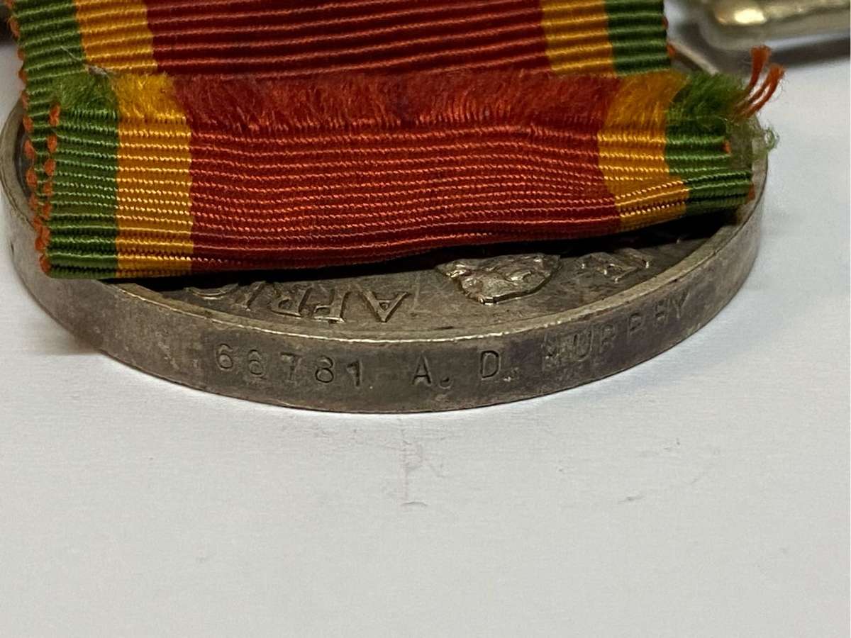Ww2 Medals Awarded to- AD Murphy