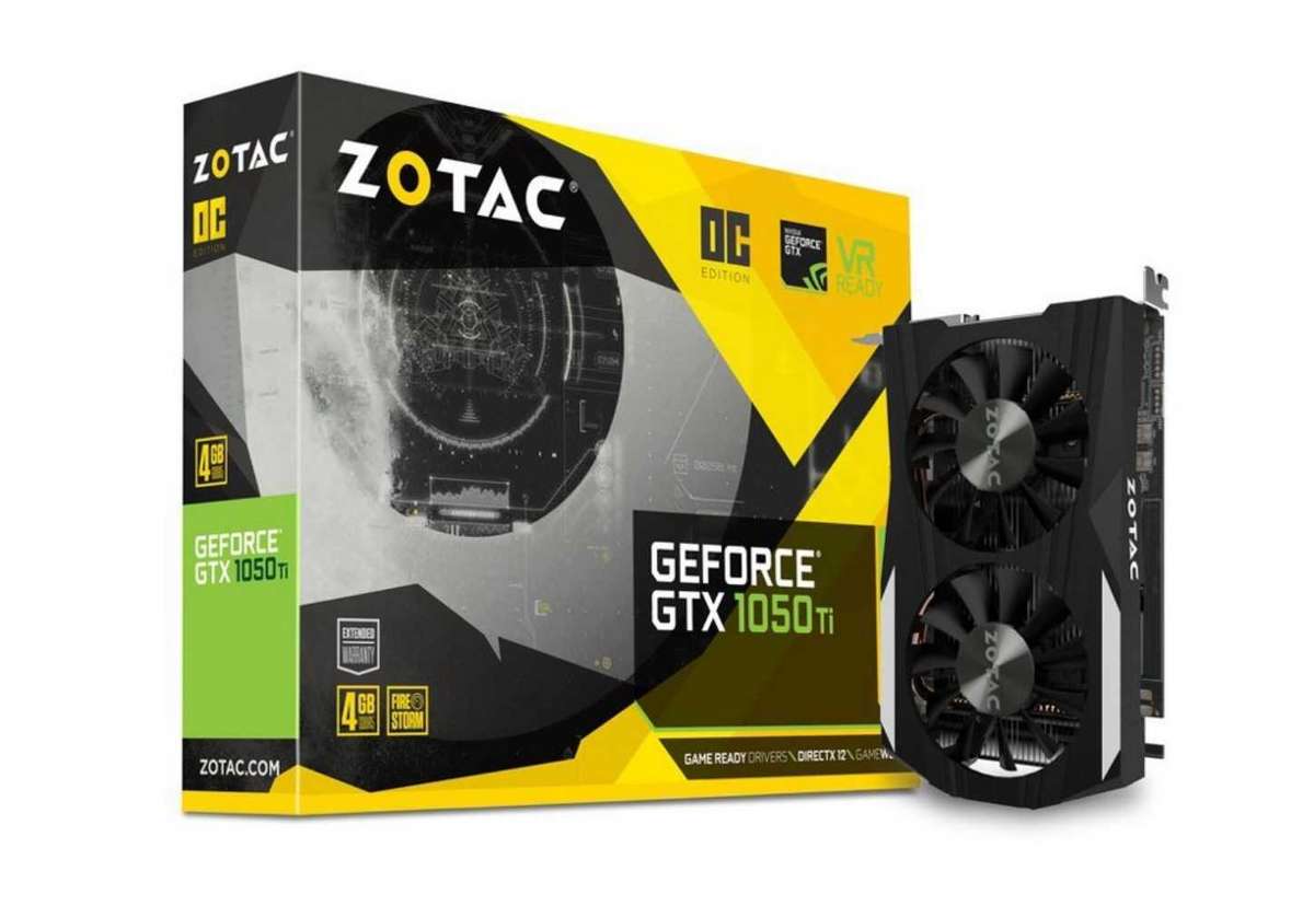 Zotac GeForce GTX 1050 Ti 4GB GDDR5 128-bit Graphics Card - Xmas deal!