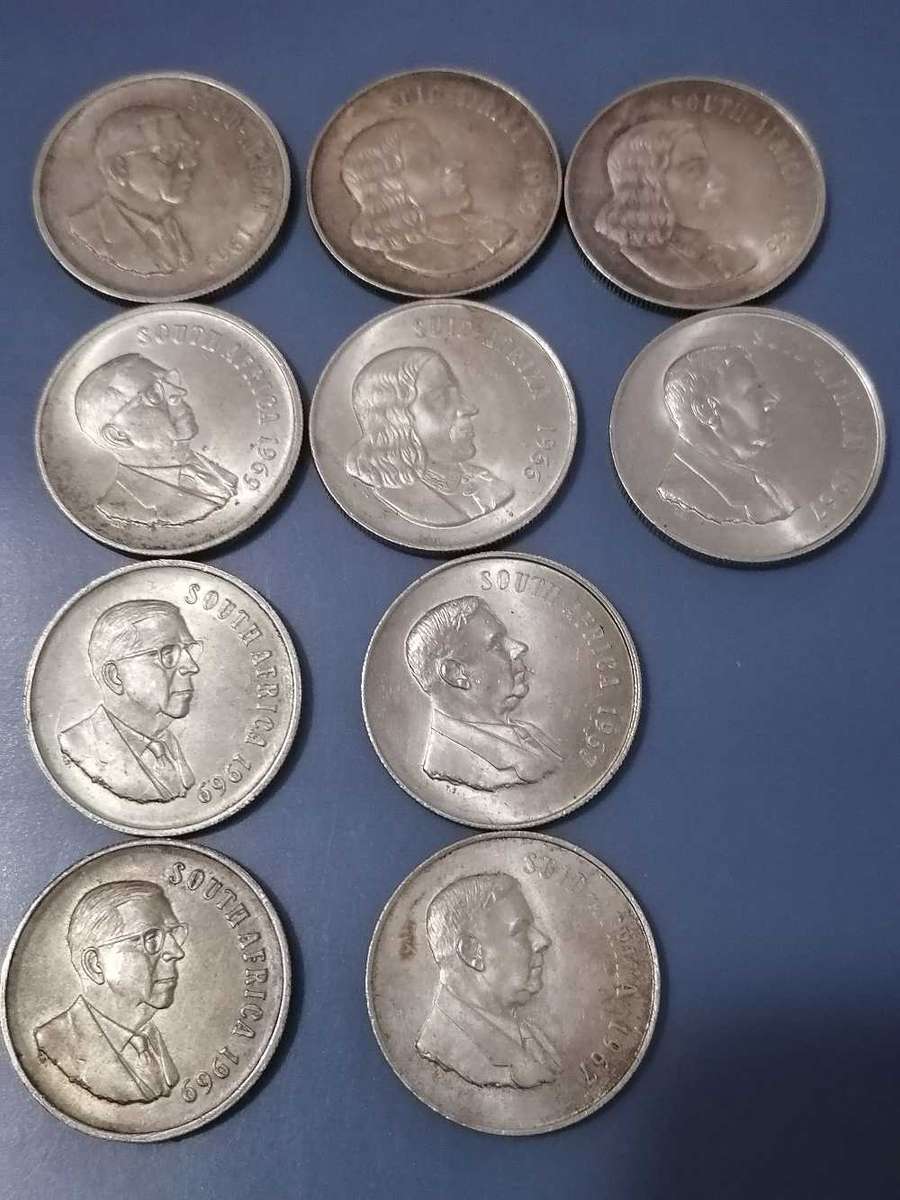 10x 80% Silver R1 coins