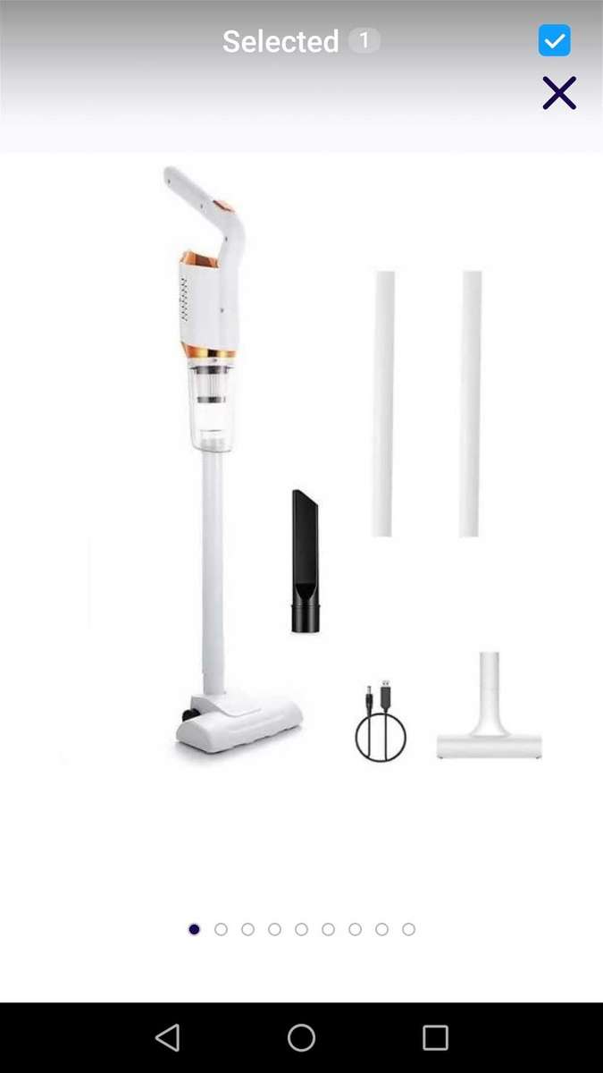 USB rechargeable Powerful cordless vacuum cleaner