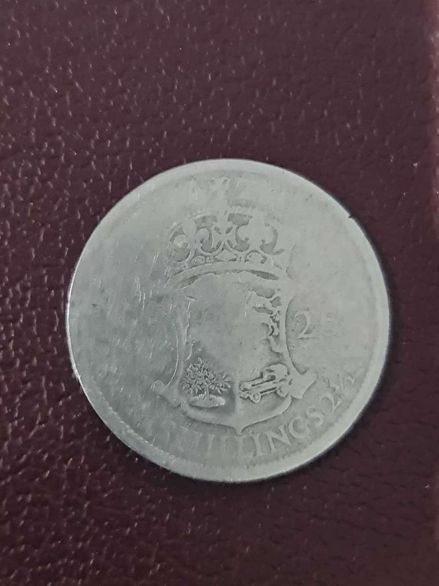 1926 UNION OF SOUTH AFRICA 2 1/2 SHILLING