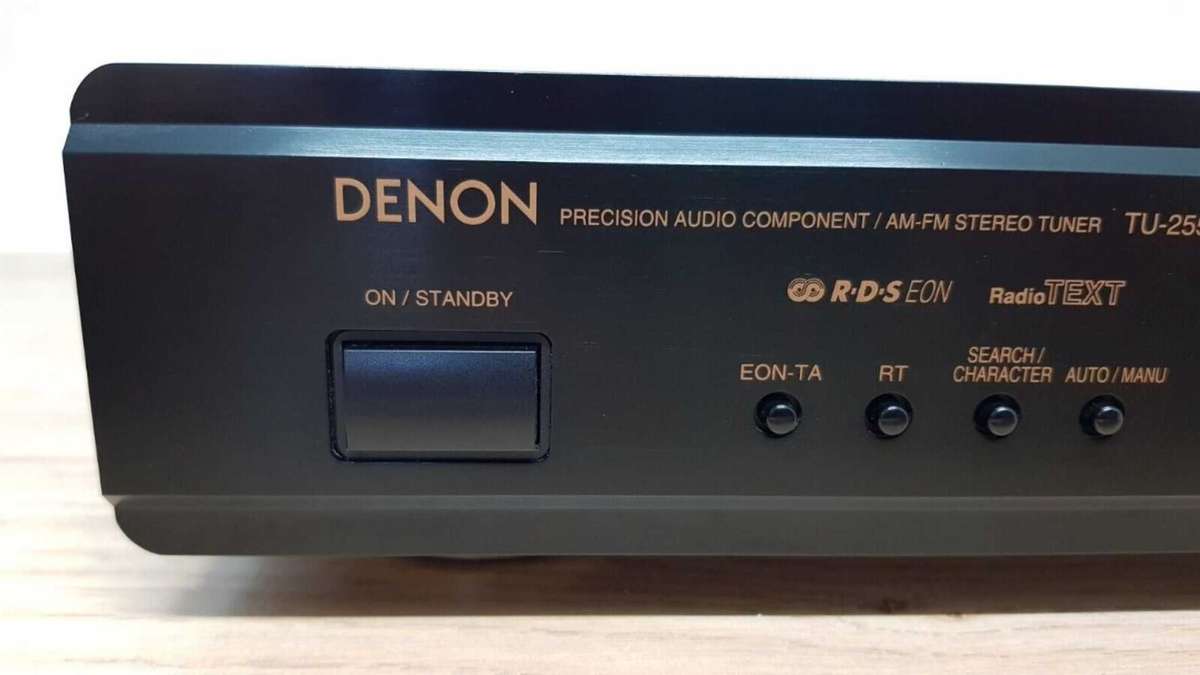 Denon TU-255 Black High-End AM/FM R.D.S Tuner