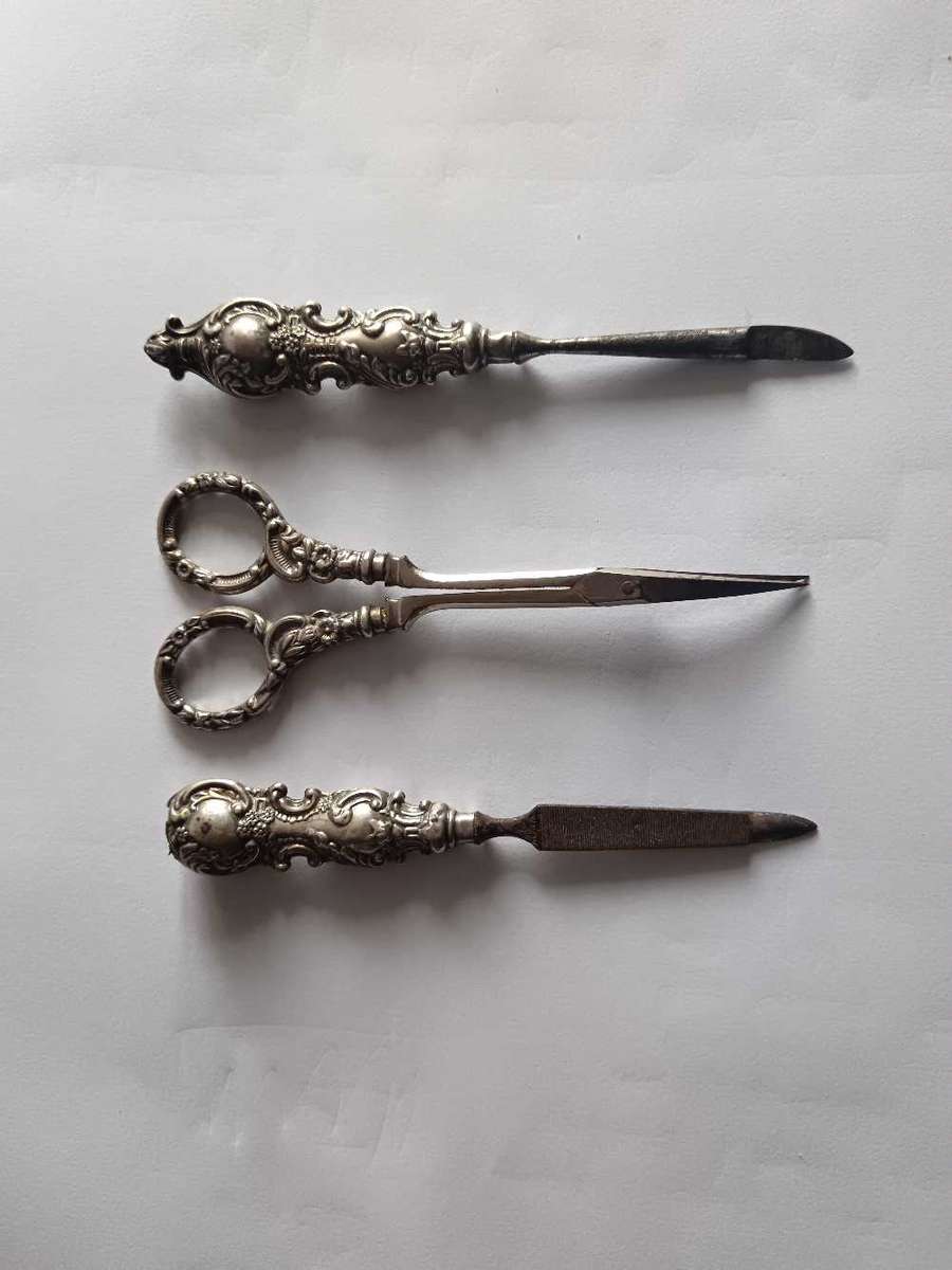 Silver Birmingham Manicure Set