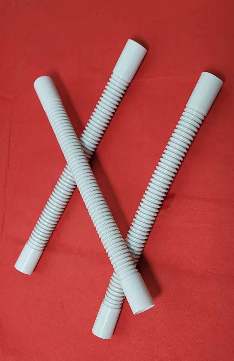 (25.5 x 2)Cm Corrugated Turbing Pipes (Bid Per 10x Pack)