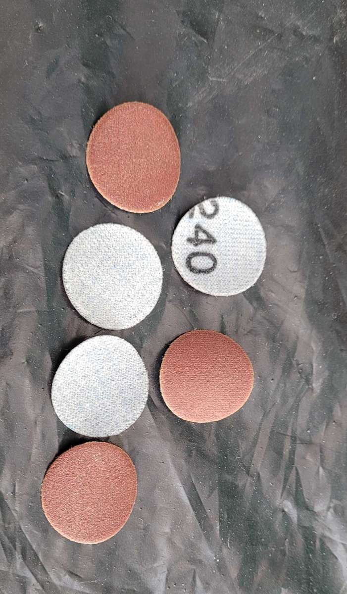 10x Flexi 48620 Sanding Discs, 75mm, 240 Grit (BID PER PACK Of 10x)!!!