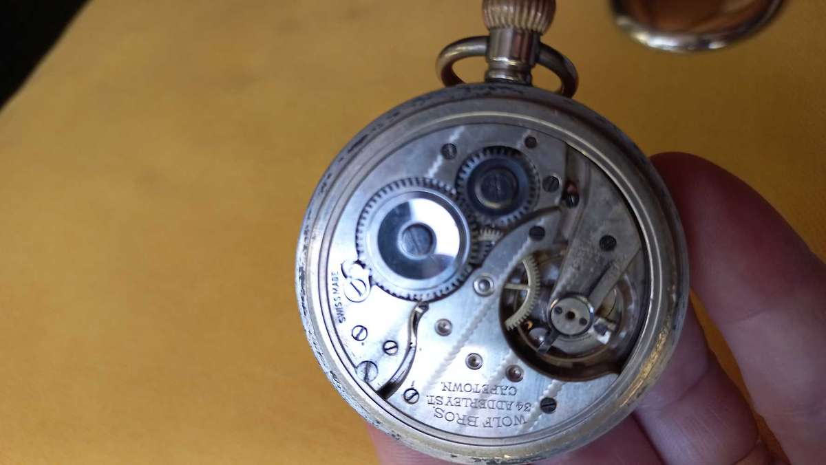 Two Swiss Made pocket watches