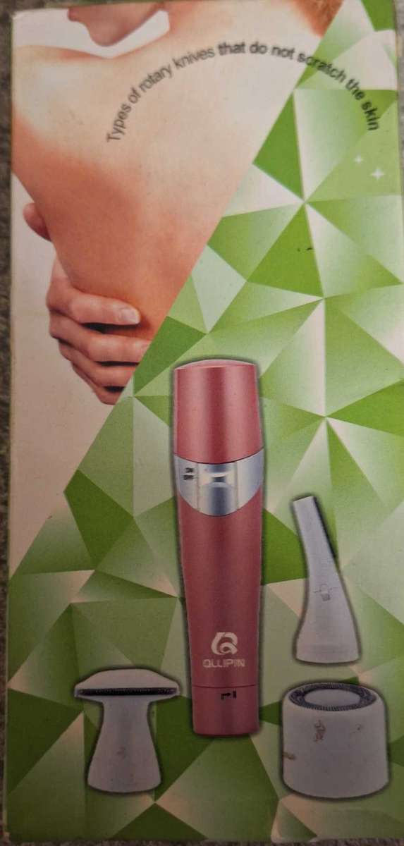 Facial hair removing machine