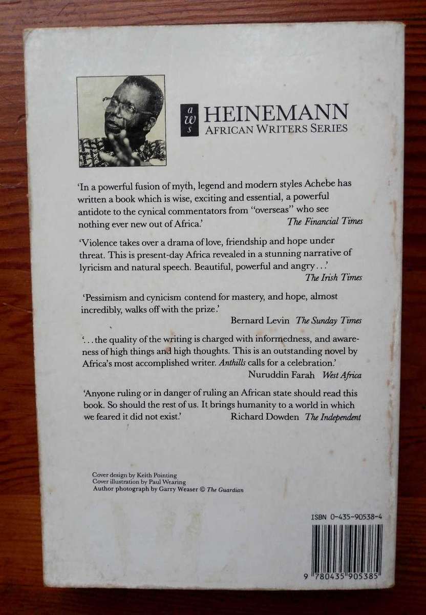 Anthills of the Savannah by Chinua Achebe