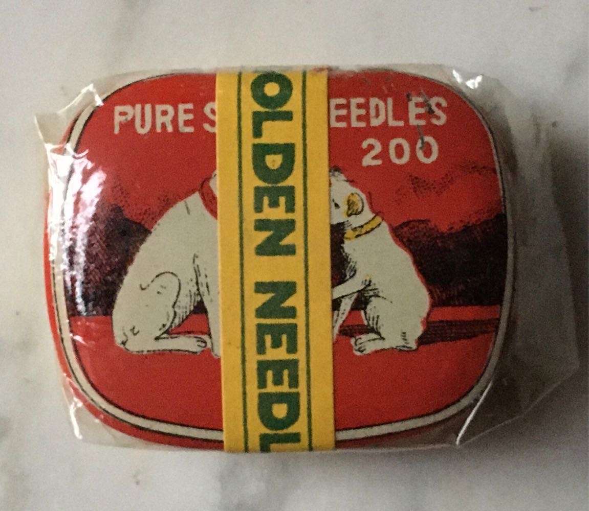 Gramophone golden needles