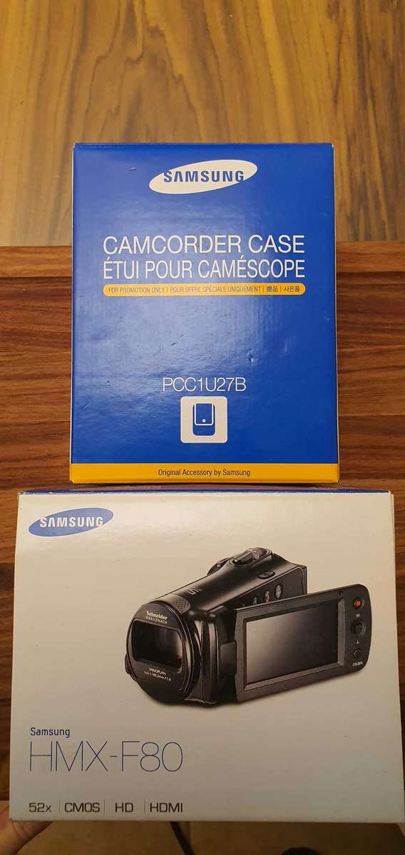 Samsung HMX F80 Digital Camera + Camcorder Case