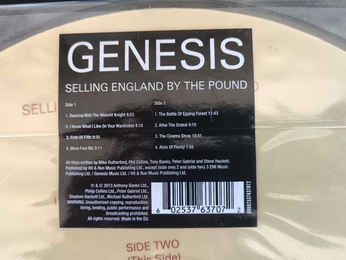 Factory Sealed - Genesis - Selling England by the Pound