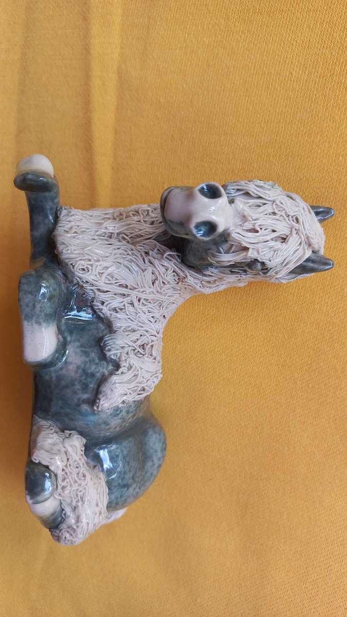 Vintage Cheval Ceramics Shetland pony ornament