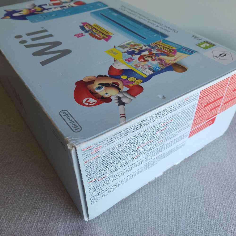 Nintendo Wii console Mario and Sonic at the London 2012 Olympic Games +box