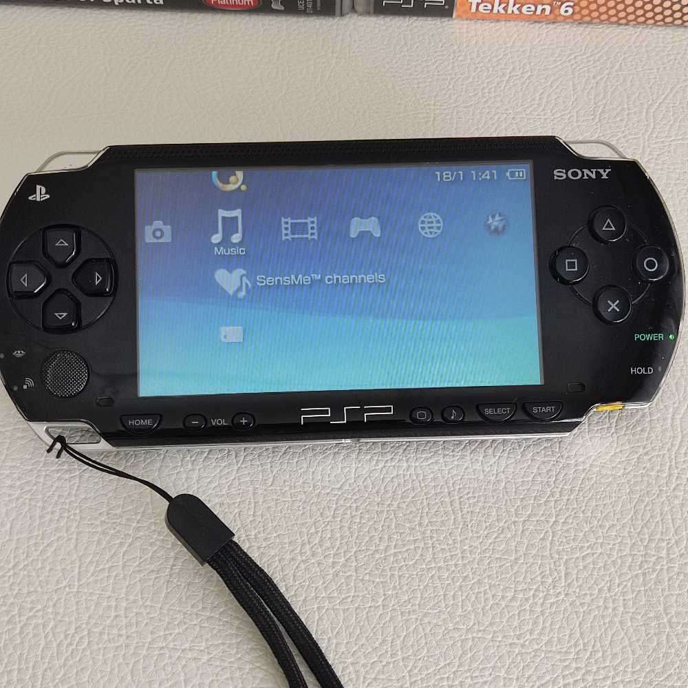Sony Psp Console with games