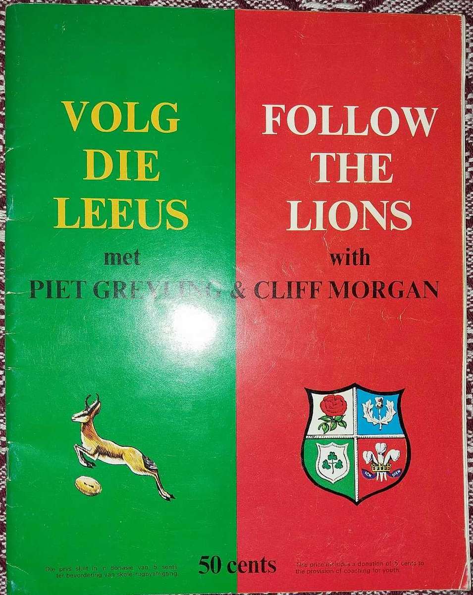 Follow the Lions 1974  Volg die Leeus