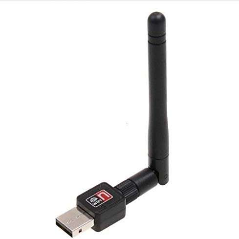 USB Wireless Wi-Fi Receiver with Antenna