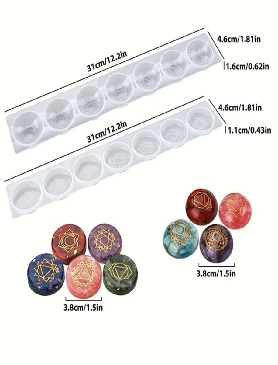 Resin Mold - Chakra set