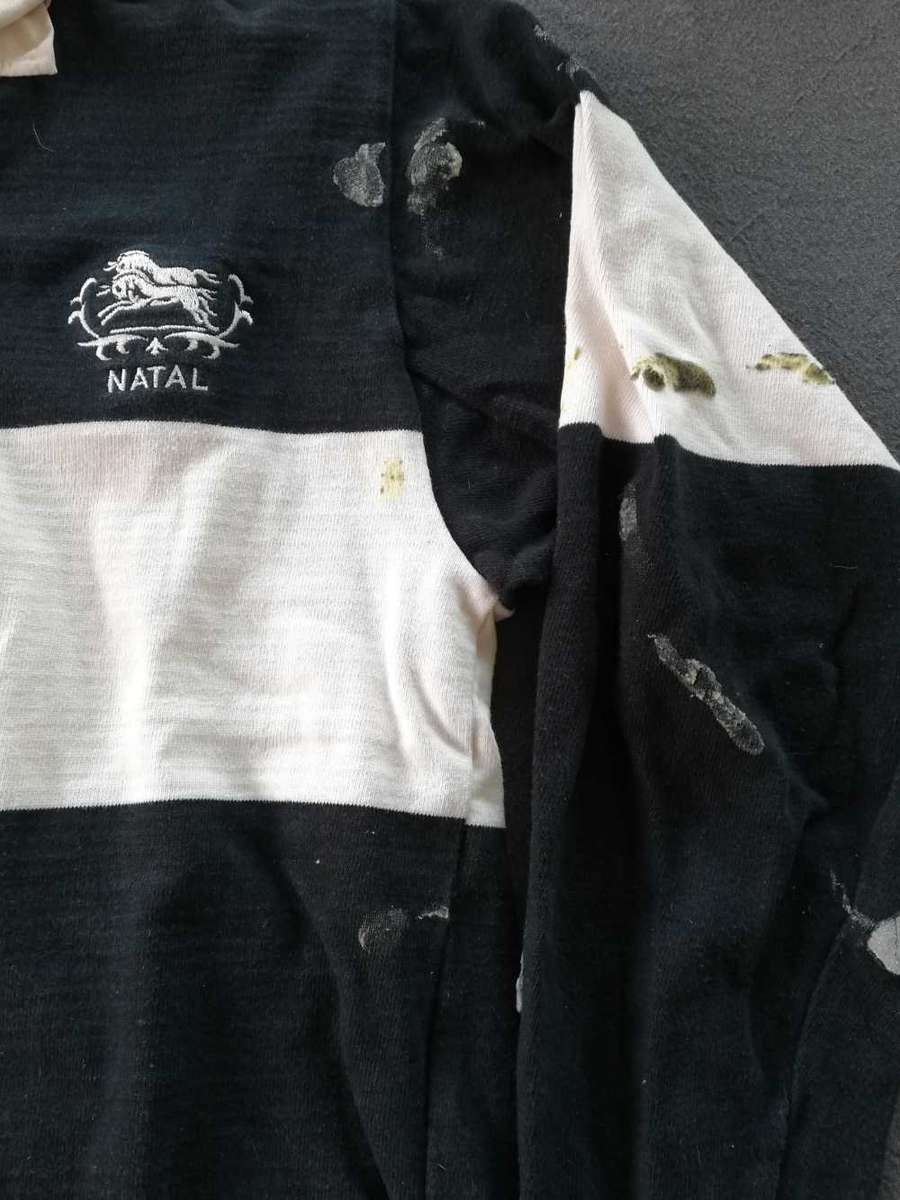 Natal Rugby Jersey Faded and Gluemarks Size 42