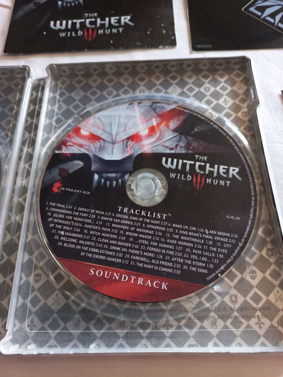 The Witcher 3 Steelcase GOTY edition + extra