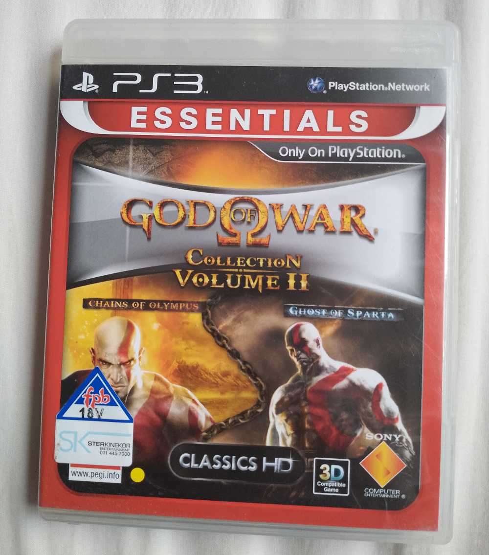 God of War Collection volume 2 for ps3