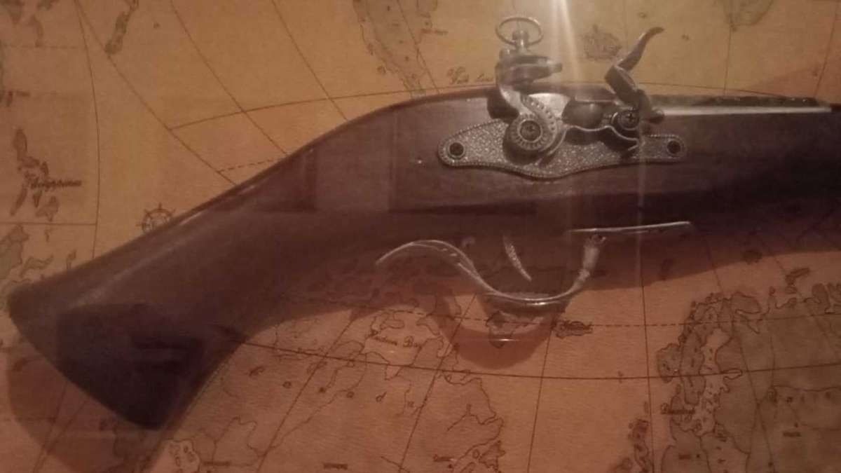 1688 Prime Gun Flint lock Blunderbuss replica Pistol