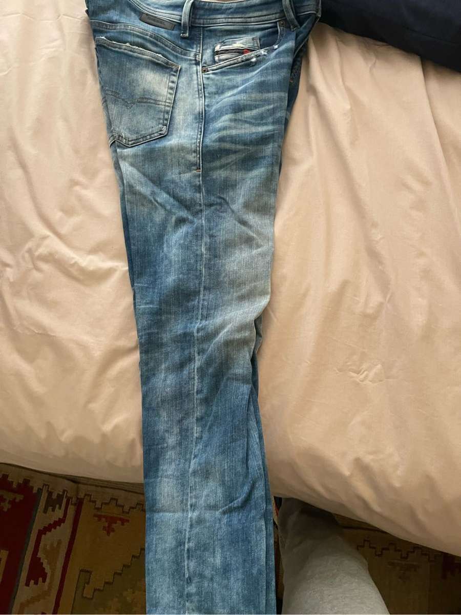 Diesel Thommer T jeans joggjeans blue great condition size 30 medium