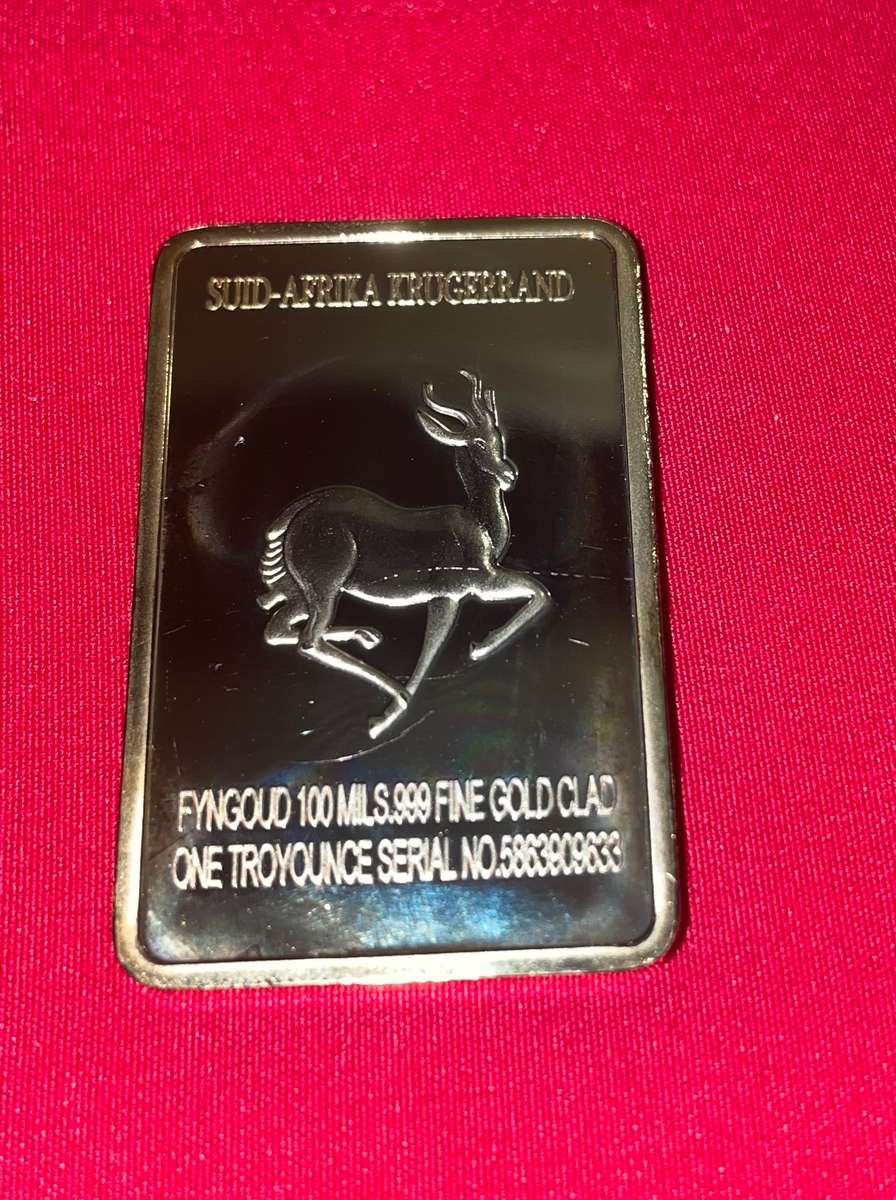 Fyngoud  100 Mils .999 Fine Gold Clad One Troyounce