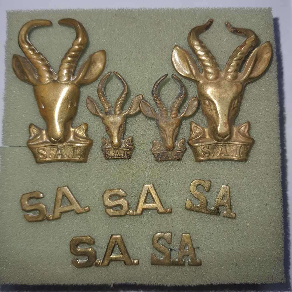 South African Infantry badge lot