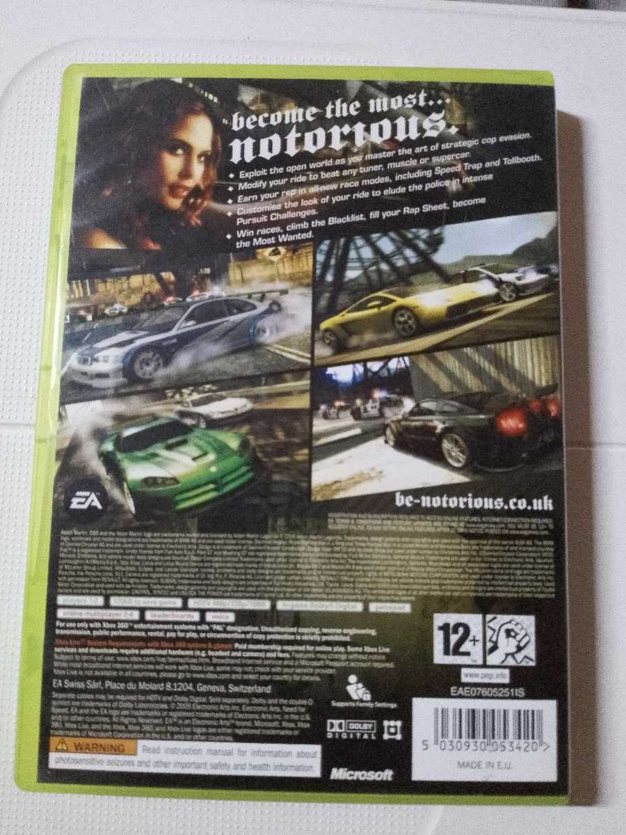 Need for Speed Most Wanted for Xbox 360