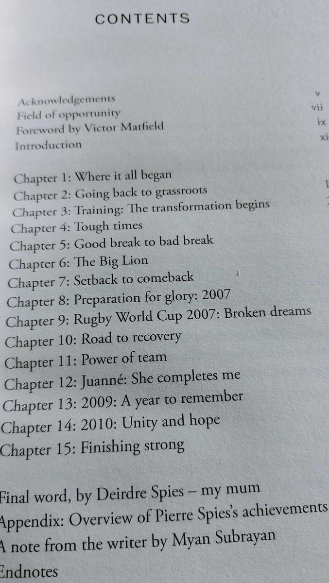 More Than Rugby by Pierre Spies  - Authographed