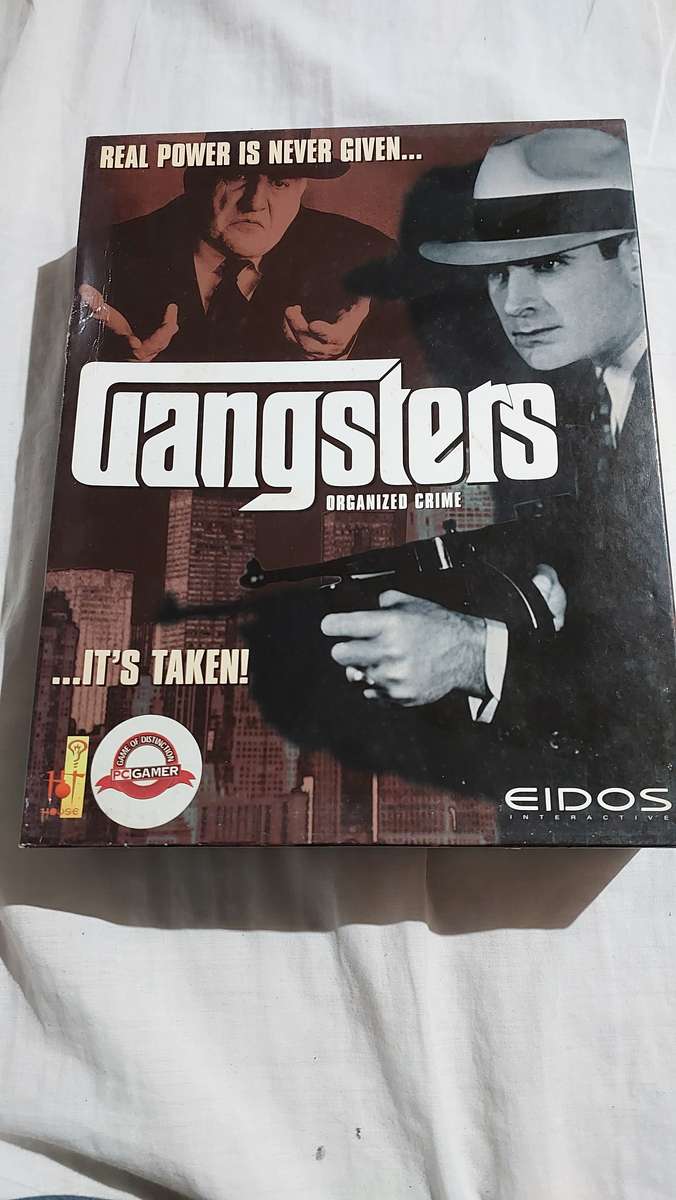 Gangsters PC Big Box Game Vintage
