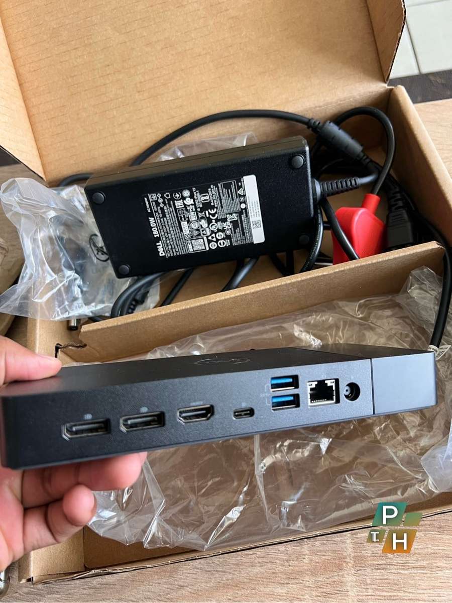Dell Dock WD19S with 180W AC Charger / Power Adapter