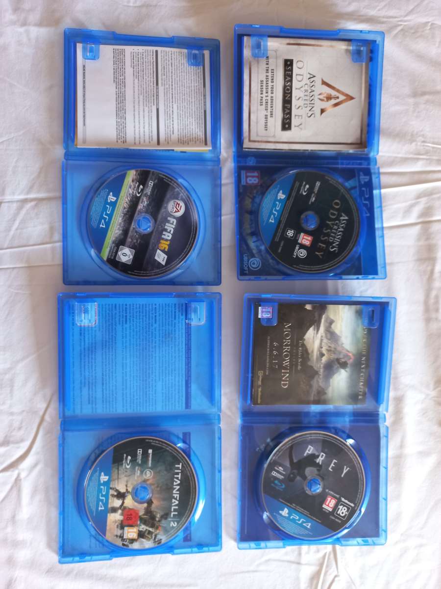 Playstation 4 games collection