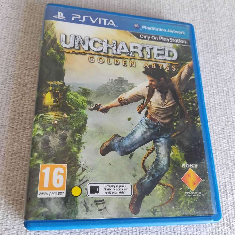 Unchartered Golden Abyss Ps Vita