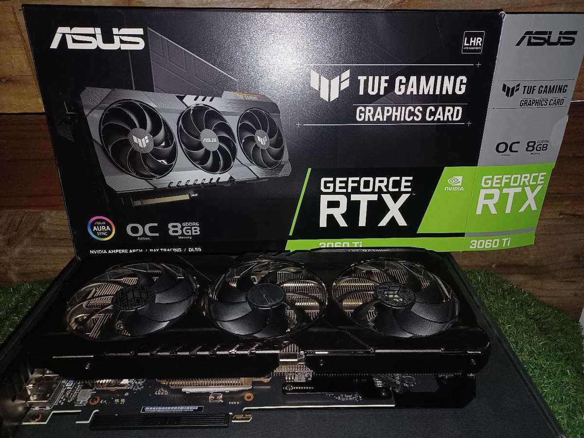 GEFORCE RTX 3060 TIASUS TUF GAMING GRAPHICS CARD8GB
