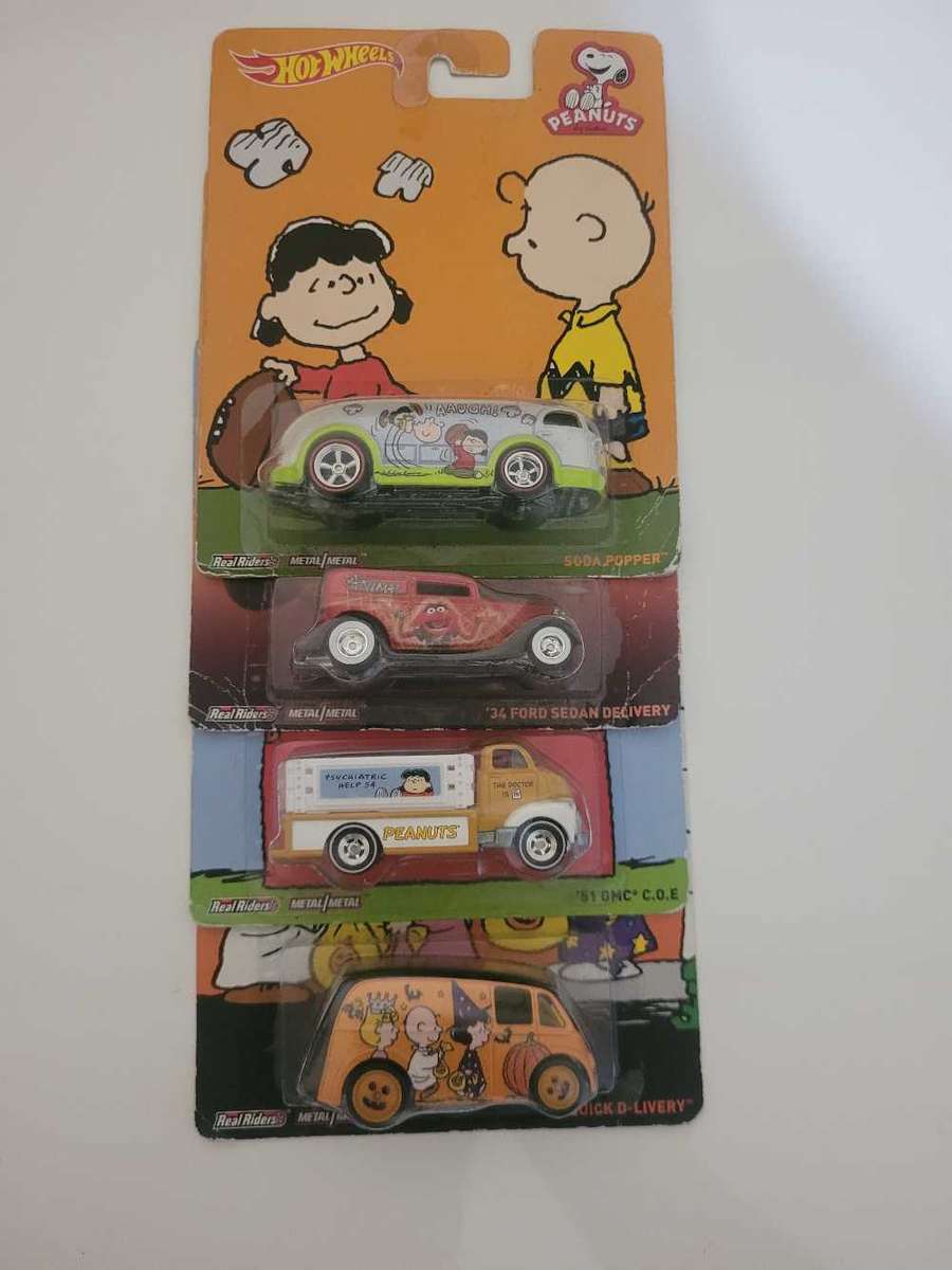 Hotwheels Peanuts 4 of 6 Collection