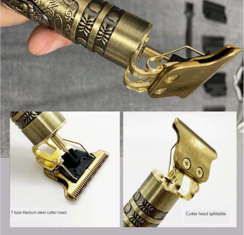 3 x Titanium-Plated Rechargeable Hair Clipper Trimmer *** READ DESCRIPTION CAREFULLY ***