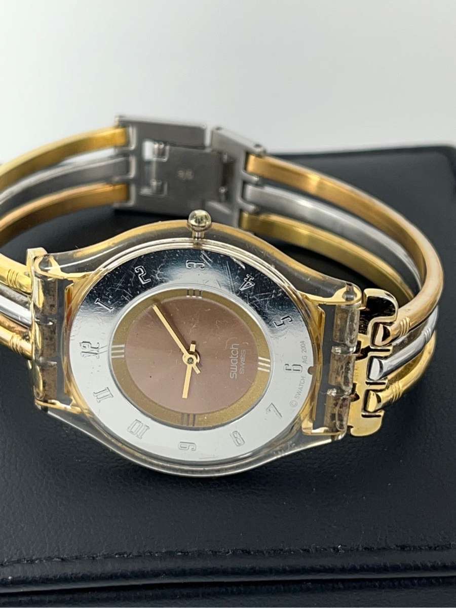 Swatch Skin Gold Tone Ladies Watch