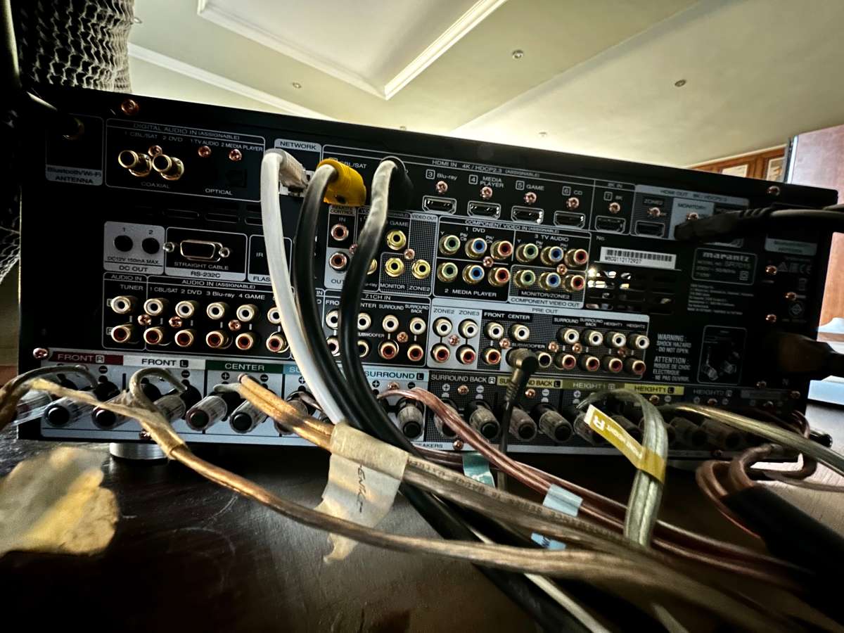 Marantz SR7015 9.2CH. 8K AV Amplifier with 3D Sound plus Jamo Speaker set