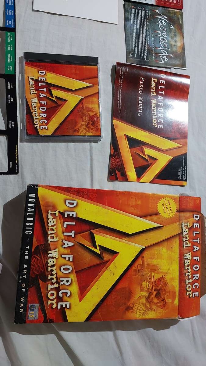 Delta Force Land Warrior PC Big Box Game Vintage