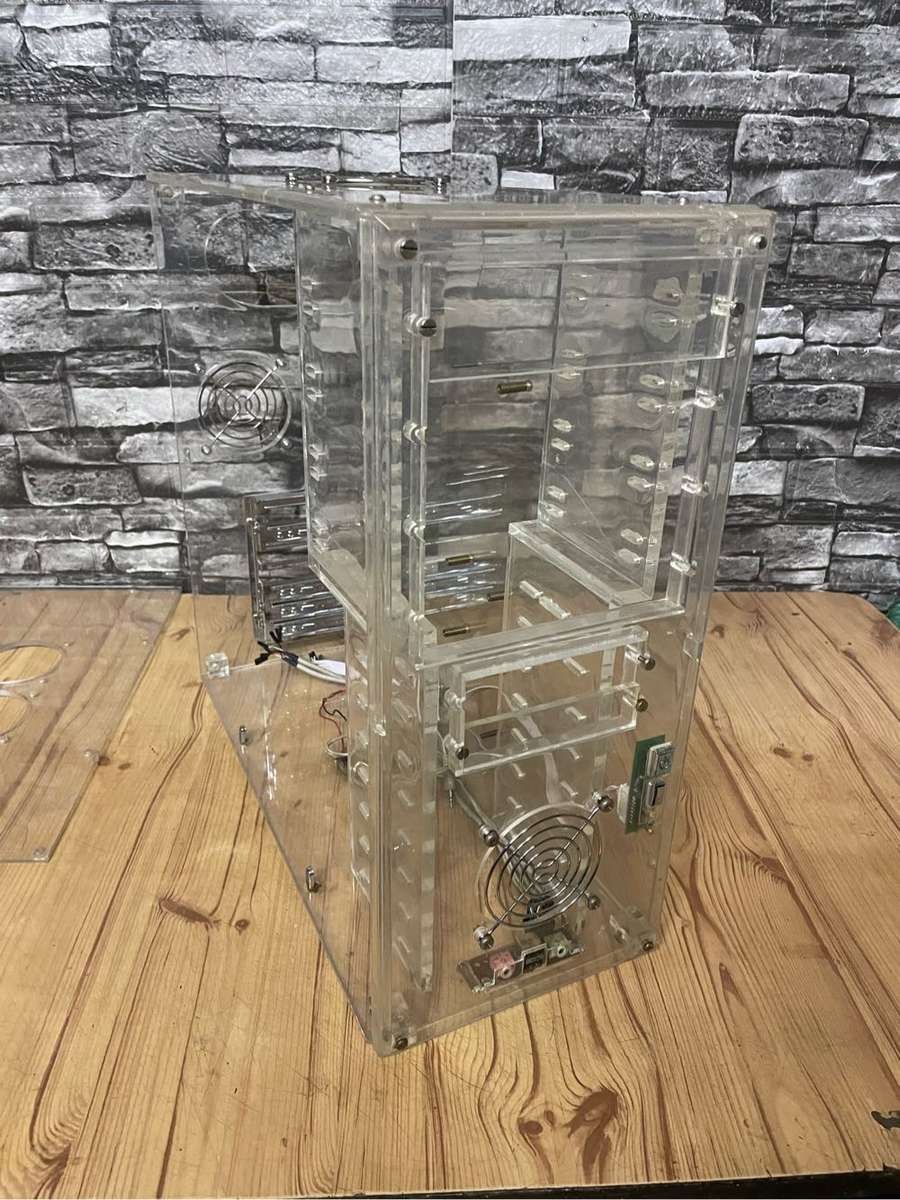 Perspex Computer Case**Super Rare**ATX Case**Not perfect