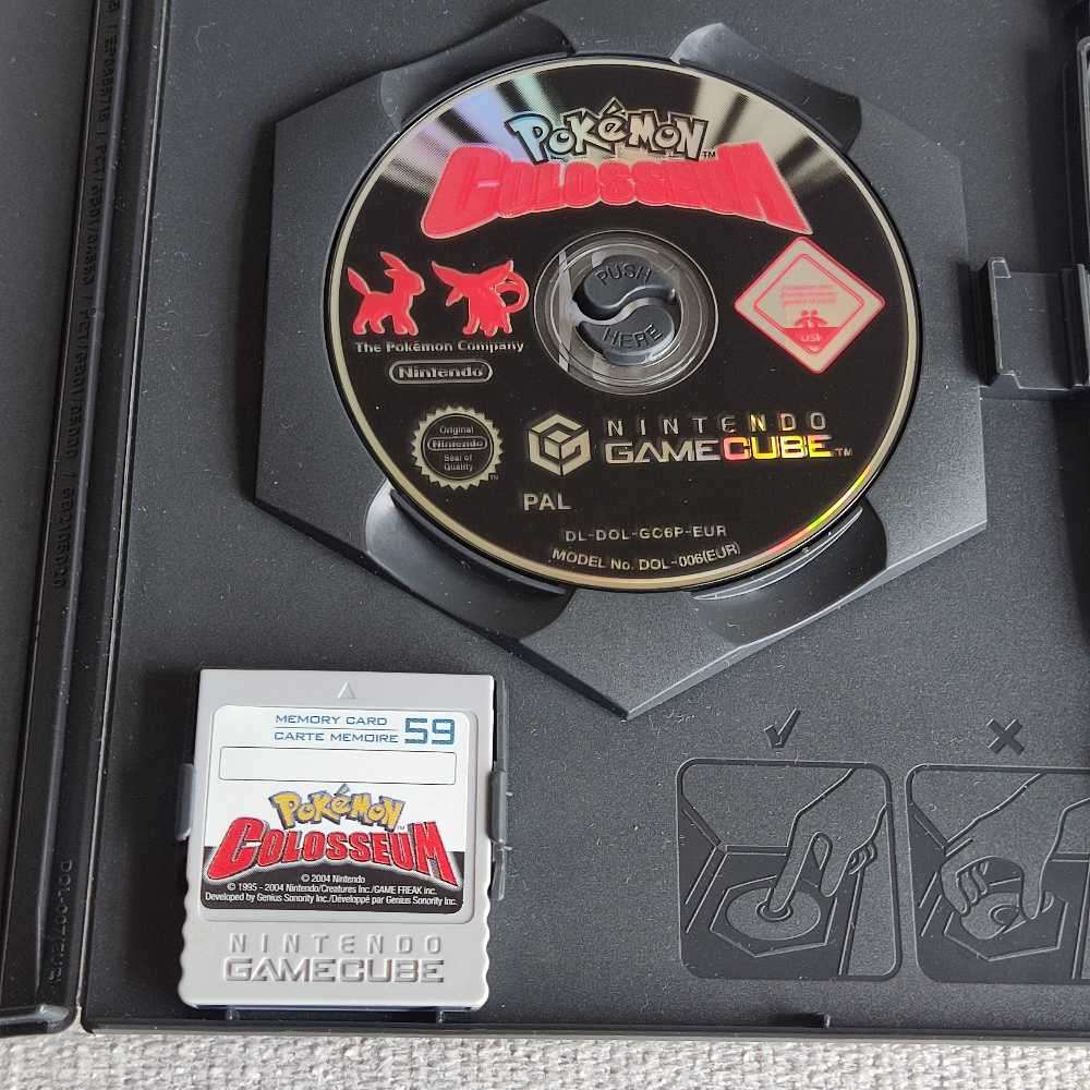Pokémon Colosseum Nintendo GameCube +Memory card PAL