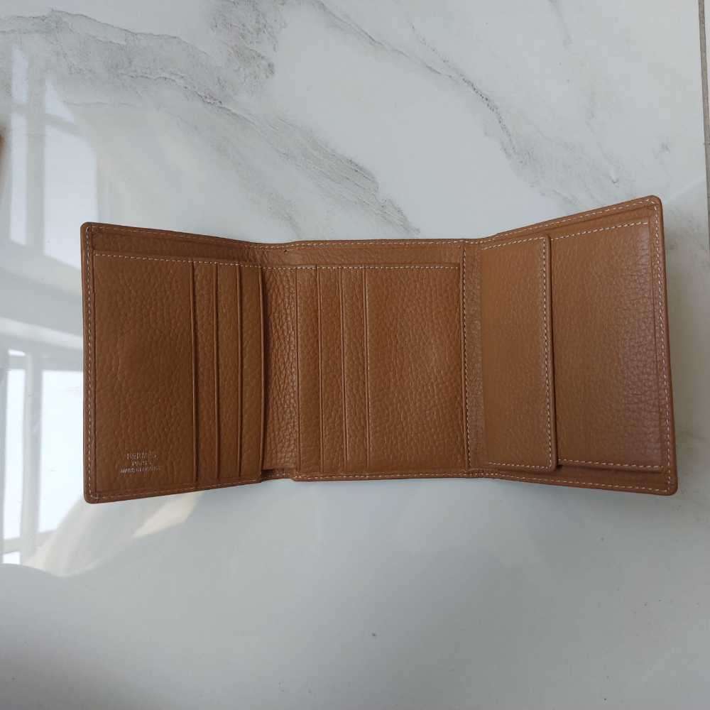 Hermes Genuine Leather Dogon Wallet